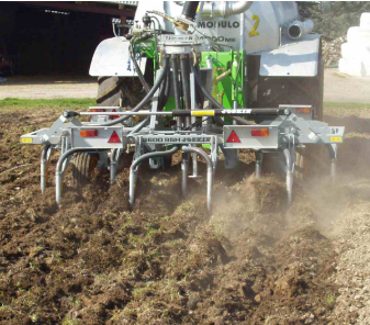 Inyección Directa de Purín en Suelo (Subsolador)